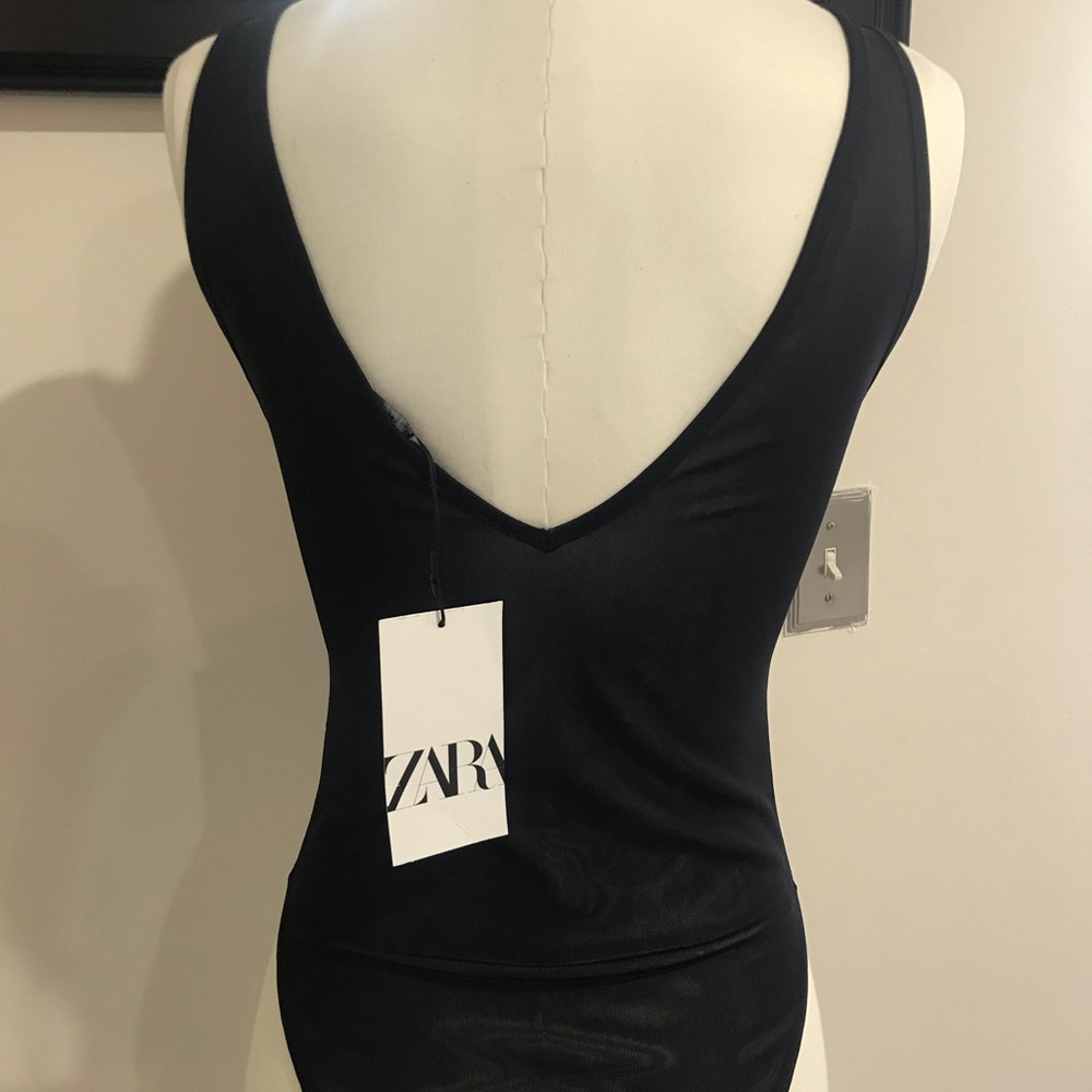 SEMI SHEER BODYSUIT